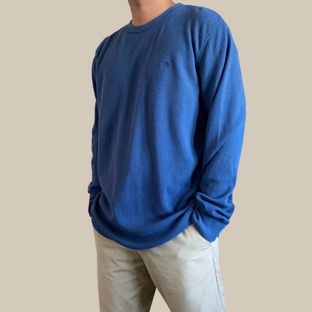 Timberland Blue Waffle Sweater